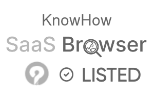 KnowHow - SaaS Browser Verified Badge