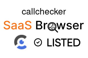 callchecker - SaaS Browser Verified Badge