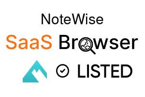 NoteWise - SaaS Browser Verified Badge