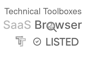 Technical Toolboxes - SaaS Browser Verified Badge