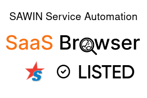 SAWIN Service Automation - SaaS Browser Verified Badge