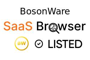 BosonWare - SaaS Browser Verified Badge