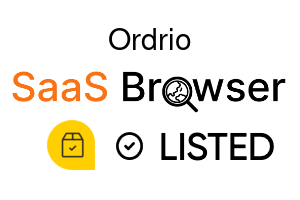 Ordrio - SaaS Browser Verified Badge