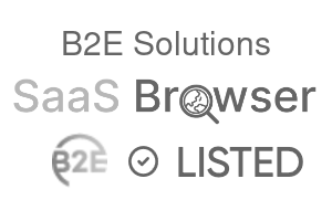 B2E Solutions - SaaS Browser Verified Badge
