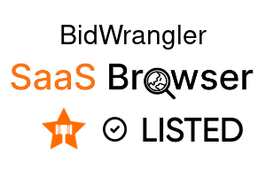BidWrangler - SaaS Browser Verified Badge