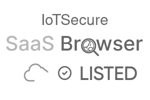 IoTSecure - SaaS Browser Verified Badge