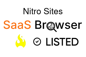Nitro Sites - SaaS Browser Verified Badge