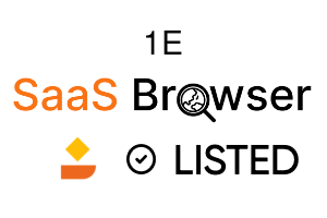 1E - SaaS Browser Verified Badge