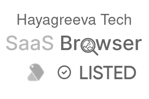 Hayagreeva Tech - SaaS Browser Verified Badge
