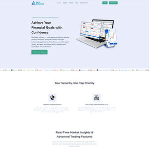 Delta Affiliates Screenshot