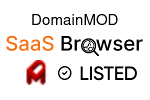 DomainMOD - SaaS Browser Verified Badge