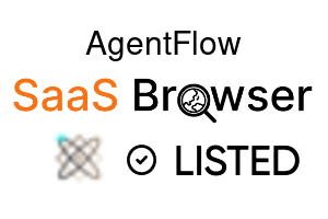 AgentFlow - SaaS Browser Verified Badge