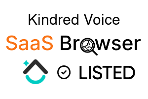 Kindred Voice - SaaS Browser Verified Badge