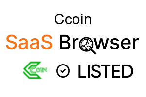 Ccoin - SaaS Browser Verified Badge