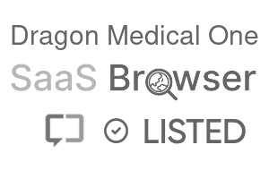 Dragon Medical One - SaaS Browser Verified Badge