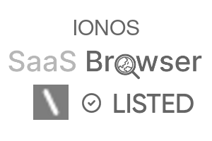 IONOS - SaaS Browser Verified Badge