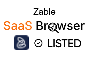 Zable - SaaS Browser Verified Badge