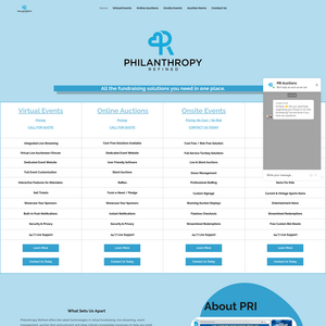 PRI Auctions Screenshot