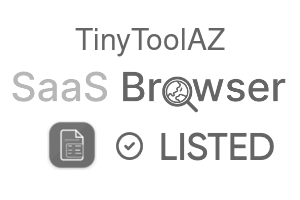 TinyToolAZ - SaaS Browser Verified Badge