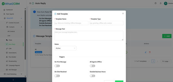 WhatZCRM Screenshot 3