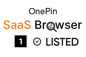 OnePin - SaaS Browser Verified Badge