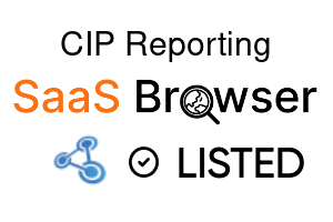 CIP Reporting - SaaS Browser Verified Badge