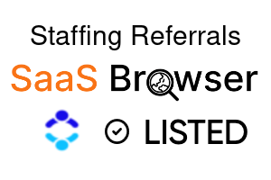 Staffing Referrals - SaaS Browser Verified Badge