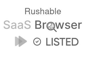 Rushable - SaaS Browser Verified Badge