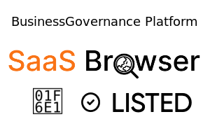 BusinessGovernance Platform - SaaS Browser Verified Badge