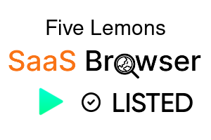 Five Lemons - SaaS Browser Verified Badge