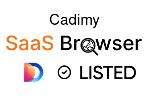 Cadimy - SaaS Browser Verified Badge