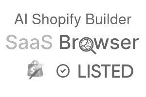 AI Shopify Builder - SaaS Browser Verified Badge