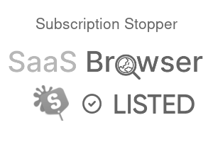 Subscription Stopper - SaaS Browser Verified Badge