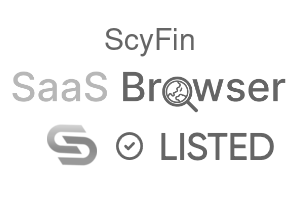 ScyFin - SaaS Browser Verified Badge