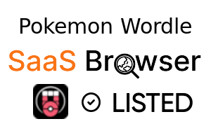 Pokemon Wordle - SaaS Browser Verified Badge