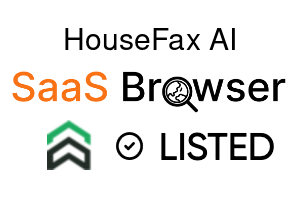 HouseFax AI - SaaS Browser Verified Badge