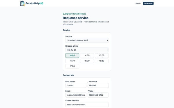 ServiceHelpHQ Screenshot 3