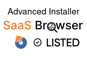 Advanced Installer - SaaS Browser Verified Badge