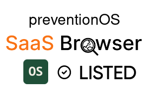 preventionOS - SaaS Browser Verified Badge