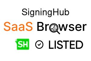SigningHub - SaaS Browser Verified Badge