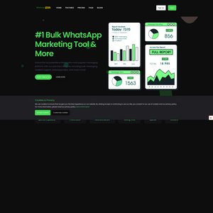 Bulk WhatsApp Marketing Tool Screenshot