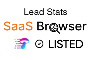Lead Stats - SaaS Browser Verified Badge