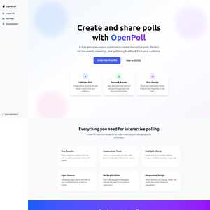 OpenPoll Screenshot