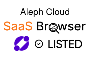 Aleph Cloud - SaaS Browser Verified Badge