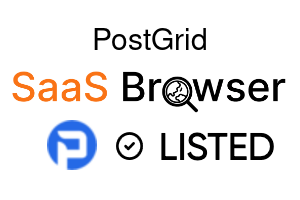 PostGrid - SaaS Browser Verified Badge