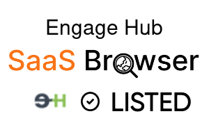 Engage Hub - SaaS Browser Verified Badge