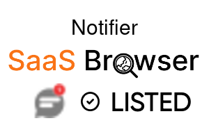 Notifier - SaaS Browser Verified Badge