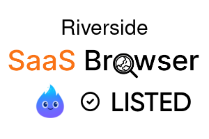 Riverside - SaaS Browser Verified Badge