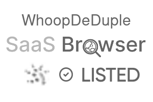 WhoopDeDuple - SaaS Browser Verified Badge