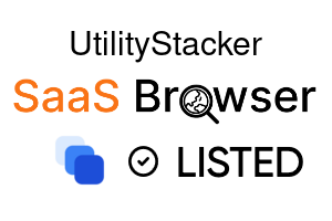 UtilityStacker - SaaS Browser Verified Badge